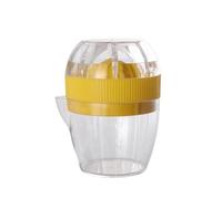1 set spremiagrumi manuale, utensili da cucina spremiagrumi in plastica for arancia e pompelmo, comodo bicchiere for succo(1st locked)