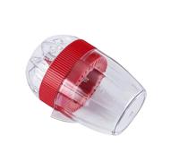 1 set spremiagrumi manuale, utensili da cucina spremiagrumi in plastica for arancia e pompelmo, comodo bicchiere for succo(Red)