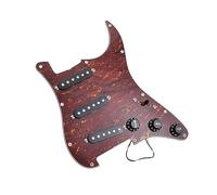 1 Set (SSS) Black Alnico Single Coil Chitarra Elettrica Pickguard Pickup Caricato Precablato Per Chitarra FD ST