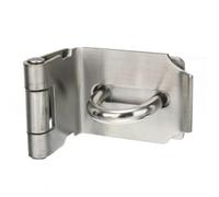 1 Set Stainless Steel Padlock Clasp Gate Hasp Staple Door 90 Degrees Latches Lock Shed Latch Household Burglar-proof Hardware