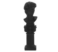 1 set statua greca mini David statua colonna romana statua David greco scultura