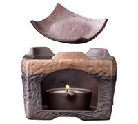 1 Set Stufa per tè Candela Isolamento Teiera Supporto Tea Light Holder Aromaterapia Bruciatori a Bruciatori a olio essenziale Tealight Holder