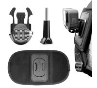 1 Set Supporto per Tracolla Zaino, Pettorina Action Cam per GoPro Accessori, Supporto di Montaggio per DJI Osmo 360/Action, Insta360 X5, Action Cam Accessori