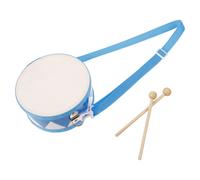 1 Set Tamburo piccolo con bastoncini Set Tamburo per bambini Tamburo giocattolo