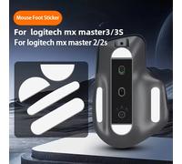 1 set tappetino per mouse antiscivolo in TPU per Logitech MX Master 3/3S e Master 2/2S, tappetini per mouse wireless, potenziatore dell'impugnatura sicuro