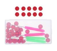 1 Set Tappi per mastice Tappi salva mastice Aghi per calafataggio Coperchi