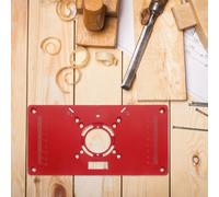 1 set tavolo router Inserisci il taglio della piastra di taglio a