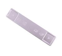 1 Set Terrain Button Decor Trim Cover Fit For Range Rover Evoque 13-19