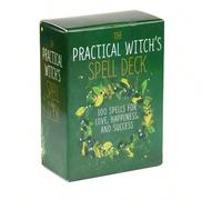 1 Set "The Practical Witch's Spell Deck" Carte oracolo, Carte da gioco da tavolo, Oracolo di Witching Hour, Labirinto Film, Pratico Mazzo di Carte Incantesimo della Strega Carta tessile