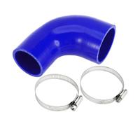 1 Set Tubo In Silicone Auto Blu 51-60mm 2.01"-2.36" ID 90mm 3.54" Lunghezza 90°