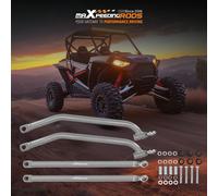 1 Set Upper Lower High Clearance Radius Rods Bars Kit for Polaris RZR 1000 XP4