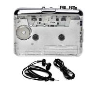 1 Set USB Cassette Capture Radio Player Registratore di Cassette Trasparent5723