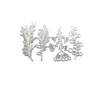 1 Set Vari Carino Taglio Di Metallo Erba Fiore Stirpern Lo Stencil Scrapbooking Biglietto di benvenuto Fare Album Modello di Album Caduta Fette Stampi Funghi Artigianali
