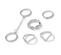 1 Set Vendere Elefante Anello Moda Colore Oro Knuckle Anelli Per Le Donne Finger Knuckle Anelli Intelligente e attraente