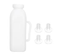 1 Set Vitello Brocca for il latte Ciuccio for bambini Pet Nurser Forniture for l'alimentazione Bottiglia Ciucci in silicone Animali di plastica Ciuccio for neonati Neonato Bianco Alimentatore Cura Mad