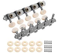 1 set Yootones 5R5L Chitarra Tuning Pioli sintonizzatori Teste macchina Tasti di sintonizzazione Pioli 1:15 Compatibile con 10 corde Bajo Quinto Charango String Guitar