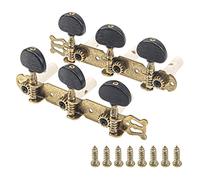 1 set Yootones Chitarra Classica String Tuning Chiavi Chitarra Macchina Teste Tuning Chiavi 3+3 Tuner (L&R) Compatibile con Chitarra Classica
