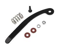 1 set Yootones Chitarra Vibrato Bridge Tremolo System Arm Whammy Bar con Molla Dado Compatibile con Chitarra Elettrica (nero)