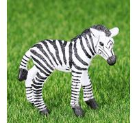1 Set Zebra Family Model Simulation Wildlife Realistic Animal Figure Toy for