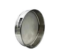 1 setaccio for test di analisi di laboratorio da 30 cm - setaccio in acciaio inossidabile da 300 maglie for campionamento e ispezione, dimensione dei pori di 0,054 mm,