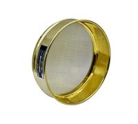 1 setaccio for test in rame ad alta precisione for analisi di laboratorio - diametro 20 cm, maglia 10-325, struttura senza giunzioni for un campionamento accurato(10 mesh)