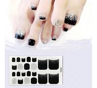 1 Sheet Of Solid Color Dopamine Shiny carino Geometric Nail Stickers For Toe Nails, Easy To Apply With A Nail Fileadesivi unghiestickers unghieadesiv nail art adesivi unghiestickers unghieadesiv nail 