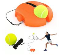 1 Sistema di allenamento rimbalzo professionale da tennis - adatto per uomini e donne - in materiale PE - ideale per l'allenamento autonomo e per principianti - contiene un servitore e 1 pallina da te