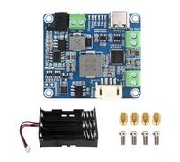 1 Solar Power Manager D. Supporta il pannello solare di tipo C Adattatore di alimentazione per la carica della batteria (con supporto per batteria)