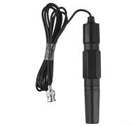 1 sonda di ricambio per sensore elettrodo PH ORP con connettore BNC, gamma pH 000-1400, ± 1999 mV, lunghezza cavo 2 m, design compatto in plastica per test di qualità dell'acqua in acquacoltura, (PH)