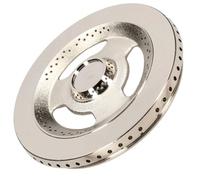 1 SPARTIFIAMMA CUCINA GAS SMEG PIATTINO COD S 5344 CROMATO COLORE INOX