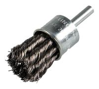 1 spazzola a pennello Klingspor 358339 intrecciata, 22 x 6 mm, per acciaio