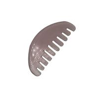 1 spazzola per massaggio curativo del cuoio capelluto, pettine in resina Gua Sha per raschiare testa e corpo, pettine per capelli riflessologia