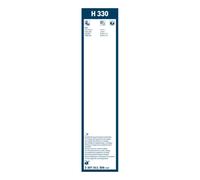 1 Spazzola Tergicristallo 330mm per Ford Focus III Kuga I S-Max BOSCH 1515014