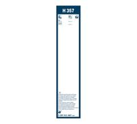 1 Spazzola Tergicristallo 350mm per Opel Zafira Tourer C Van