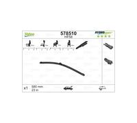 1 Spazzola Tergicristallo 580mm Per VALEO Renault BMW Serie 5 E60 Opel Meriva B