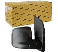 1 specchietto retrovisore esterno sinistro DAPA 1104585 | Compatibile con: CITROËN NEMO Großraumlimousine, NEMO Kasten/Großraumlimousine, FIAT FIORINO Kasten/Großraumlimousine, QUBO