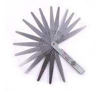 1 spessimetro in Acciaio Inossidabile da 0,02 mm a di Spessore, Calibro misurazione metrico for riempimento Fessure