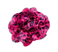 1 spilla extra large a forma di rosa, spilla vintage floreale leopardata, delicata spilla da bavero, per feste di nozze da donna, elegante, per abiti, camicie, cappelli, accessori, gioielli, regali