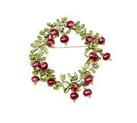 1 Spilla Vintage Spilla Per Donna Spilla Di Compleanno Con Perle Spilla Carina Per Donna Spilla A Forma Di Mirtillo Rosso Spilla Da Sposa Spilla A Forma Di Ramo Spilla Da