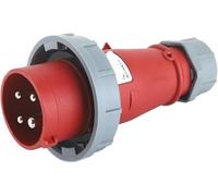 1 spina industriale mobile impermeabile IP67 4P 16A for illuminazione scenica e data center - Connettore antipolvere