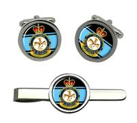 1 Squadrone, RAAF FORZA AEREA AUSTRALIANA Cufflinks E Set Di Clip Per Cravatta