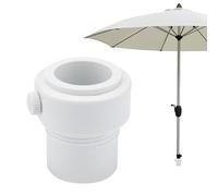 1 stabilizzatore per ombrellone da piscina, manicotto per ombrellone da piscina, stabilizzatore per ombrello, stabilizzatore per palo dell'ombrello, adattatore per baja deck, impedisce l'inclinazione