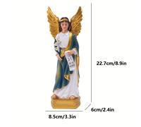 1 statuetta l'Arcangelo, 8 pollici in resina, regalo cattolico, San il di Dio, adatta per decorazioni religiose e domestiche, per interno