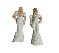 1 Statuetta raffaella carra' 15 cm Circa Terracotta omaggio commermorativo a raffa per PRESEPE CASA Fortuna ATTIVITA Bar RISTORANTI da Maestri Artigiani S. G. armeno PRESEPE RICEVI SANTINO NATIVITA'