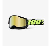 1 Strata 2, Maschera Da Cross Unisex Adulto, Giallo (Yellow), Taglia unica