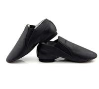1° Strato Slip On Scarpe da Ballo Jazz Donna Balletto Jazzy Danza Esercizio Palestra per Spettacoli Teatrali(Black,39)