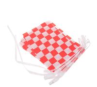 1 stringa di bandiera di razza bandiera della bandiera a scacchiera della