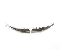 1×Striscia di finitura paraurti anteriore sinistra e destra modanatura cromata argento OE A2058858602 A2058858702 for Mercedes-Benz-Classe C W205 2019-2021(Rght and Left)