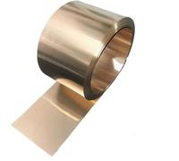 1 striscia di rame fosforoso C5191, contatti a molla in bronzo fosforoso, foglio di bronzo fosforoso-stagno ad alta durezza QSn6.5-0.1, lamina di rame fosforoso(1.0mm,10mm*1000mm)