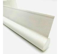 1 Striscia di tenuta per giunzioni porta inferiore porta sotto l'isolamento acustico ispessito anti-insetto anti-vento anti-polvere per la casa porta camera da letto - lato bianco